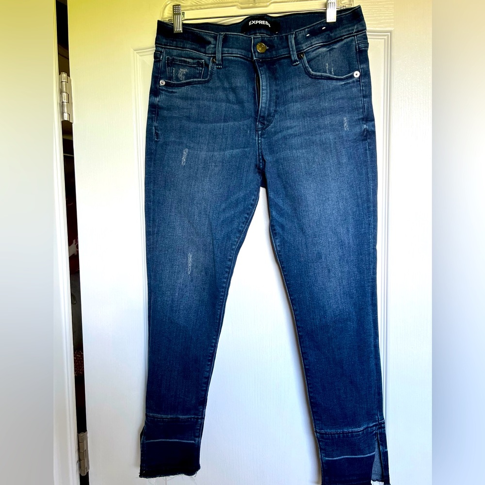 Express Jeans stretch t crop legging Midrise